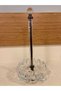 STANDING PAPER TOWEL HOLDER, CRYSTAL COLOR, ANTIQUE-STYLE, HEIGHT 35 CM, DIAMETER 15 CM - 4