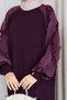 Women's Sleeveless Silk-Cupra Fringed Mercerized Knit Dress - 6