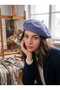 Women's Winter French Felt Artist Beanie - 3
