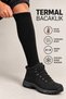 Men's Thermal Ankle Warmer and Compression Sleeve – Flexible, Comfortable, Protects Legs and Ankles from Cold Weather - 2