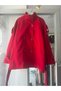 Women's Belted Stand Collar Stylish Trench Coat - 2