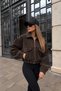 Short Oversized Women's Denim Jacket - 6