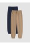 Rmz Gi̇yi̇m Farkiyla Boys' Jogger Sweatpants 2-Pack - 2