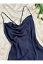 Women's Jasmin Cowl Neckline Satin Nightgown and Robe Set - 6