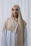 Cotton & Polyster -Pashmina Hijab – 185 × 75 cm | Soft & Elegant