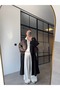 Drop-Shoulder Oversized Trench Coat - 2