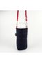 Handmade Denim Quilted Water Bottle with Fiber Filling - Thermal Cover - 5
