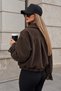 Short Oversized Women's Denim Jacket - 7