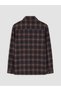Rmz Gi̇yi̇m Farki̇yla Checkered Embroidered Men's Lumberjack Shirt Jacket - 3