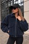 Short Oversized Women's Denim Jacket