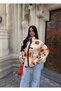 Floral Full-Zip Plush Jacket - 4