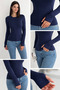 COTTON BODYSUIT WITH FINGER HOLES - 2