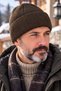 Men's Siberian Beanie: Double-Layer, Winter-Weight, Folded Knit - 3