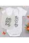 BK Kids "Little Lady" Design Baby Bodysuit and Bib Gift Set - Model 1, 6–9 Months