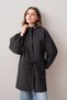B87049A0 Women's Trench Coat with Ruched Detail - 4