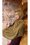 MONOGRAM GREEN JACQUARD SHAWL