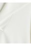 Natuvera Ecru Sailor-Collar Women's Sweatshirt with Drawstring Waist, Featuring the ALITA CITY Touch - 6