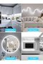 شريط إضاءة LED بطول 10 أمتار بلون أبيض بارد 6500 كلفن، مقاوم للماء IP67 وقابل للتعتيم - 8