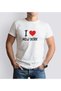 I Love City Series Men’s Round-Neck T-Shirt - 1 Large - 4