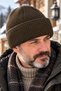 Men's Siberian Beanie: Double-Layer, Winter-Weight, Folded Knit - 2