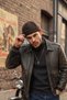 Unisex Melton Docker Beanie, Retro Cap, Winter Hat - 5