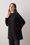 B16046A0 Women's Soft-Textured Sweatshirt with Polka Dot Details - 4