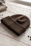 Men's Siberian Beanie: Double-Layer, Winter-Weight, Folded Knit - 4