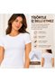 Women's White Cotton Laser Cut Tank Top—Non-Marking, Stretchy Tank Top - 3