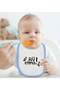 BK Kids Riv Riv Etma-Designed Blue Baby Bodysuit and Bib Gift Set-1, 12–18 months - 4