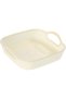 Rectangular Storage Baskets Set - 4 Pieces, White |Decorative storage baskets, Organizer,Stackable Utility baskets, Open weave, Multipurpose Closet,Pantry, Bathroom,Shelf, Kitchen, Home decor. - 5
