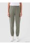Women's Jogger Pants with Elastic Waistband and Green Belt—The ALITA CITY Difference - 2