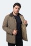 TENSE I Unisex Plus Size Khaki Jackets & Coats - 6