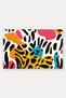 Pink and Orange Pop Leopard-Print Doormat, 40x60 cm, with Non-Slip Sole, Decorative - 5