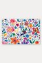 Colorful Wildflower-Floral Print Doormat, 40x60 cm, with Non-Slip Sole, Decorative - 5
