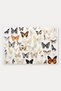 Black and Orange Butterfly-Patterned Doormat, 40x60 cm, with Non-Slip Sole, Decorative - 5