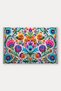 Colorful Flower Garden Turkish Rug-Floral Print 276 Doormat, 40x60 cm, with Non-Slip Sole - 5