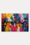 Colorful, Vibrant Paint-Splatter Patterned Doormat, 40x60 cm, with Non-Slip Sole, Decorative - 5