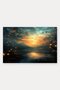 566 Orange Butterfly Scenery Patterned Doormat, 40x60 cm, with Non-Slip Sole, Decorative - 5