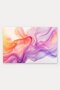 Purple and Orange Wavy-Patterned Doormat, 40x60 cm, with Non-Slip Sole, Decorative - 5