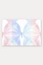 Pastel Lilac Butterfly Silhouette Patterned Doormat, 40x60 cm, with Non-Slip Sole, Decorative - 5