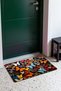 259 Colorful Butterfly Dance Pattern Doormat, 40x60 cm, with Non-Slip Sole, Decorative - 3