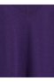TWO MT SHOP QUALITY XSIDE Purple Knit Plain V-Neck Women's Sweater - 6