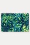 Dark Green Moss Forest-Patterned Doormat, 40x60 cm, with Non-Slip Sole, Decorative - 5