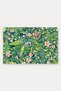 Green and Pink Tropical Print Doormat, 40x60 cm, with Non-Slip Sole, Decorative - 5