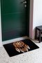 Brown and White Dreamcatcher-Patterned Doormat, 40x60 cm, with Non-Slip Sole, Decorative - 2