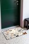 Black and Orange Butterfly-Patterned Doormat, 40x60 cm, with Non-Slip Sole, Decorative - 3