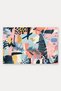 Powder Blue Doodle-Patterned Doormat with Polka Dots, 40x60 cm, Non-Slip Sole, Decorative - 5
