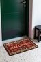 "Hot Tea" Printed New Year's Doormat, 40x60 cm, Non-Slip Sole Christmas Doormat - 4