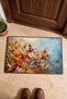 562 Colorful Butterfly Dance Pattern Doormat, 40x60 cm, Non-Slip Sole, Decorative - 4