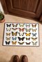 569 Colorful Butterfly Dance Pattern Doormat, 40x60 cm, with Non-Slip Sole, Decorative - 4